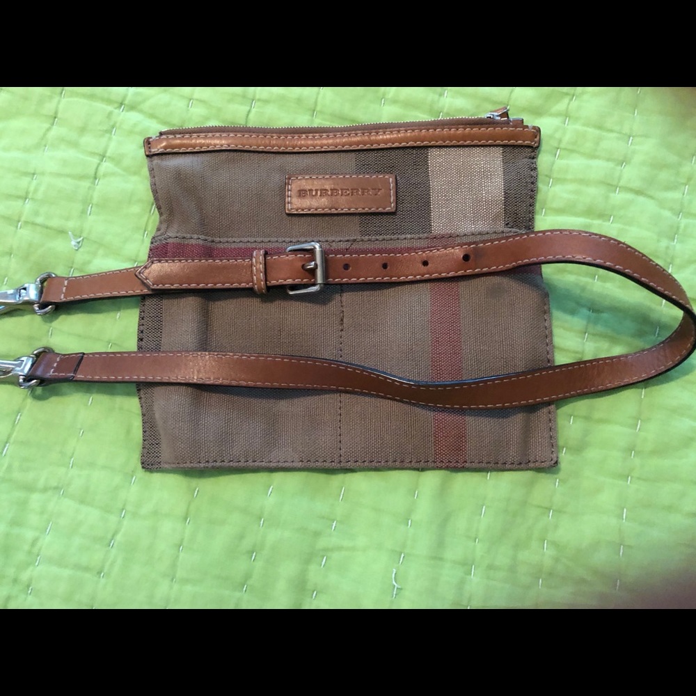Authentic Burberry clutch